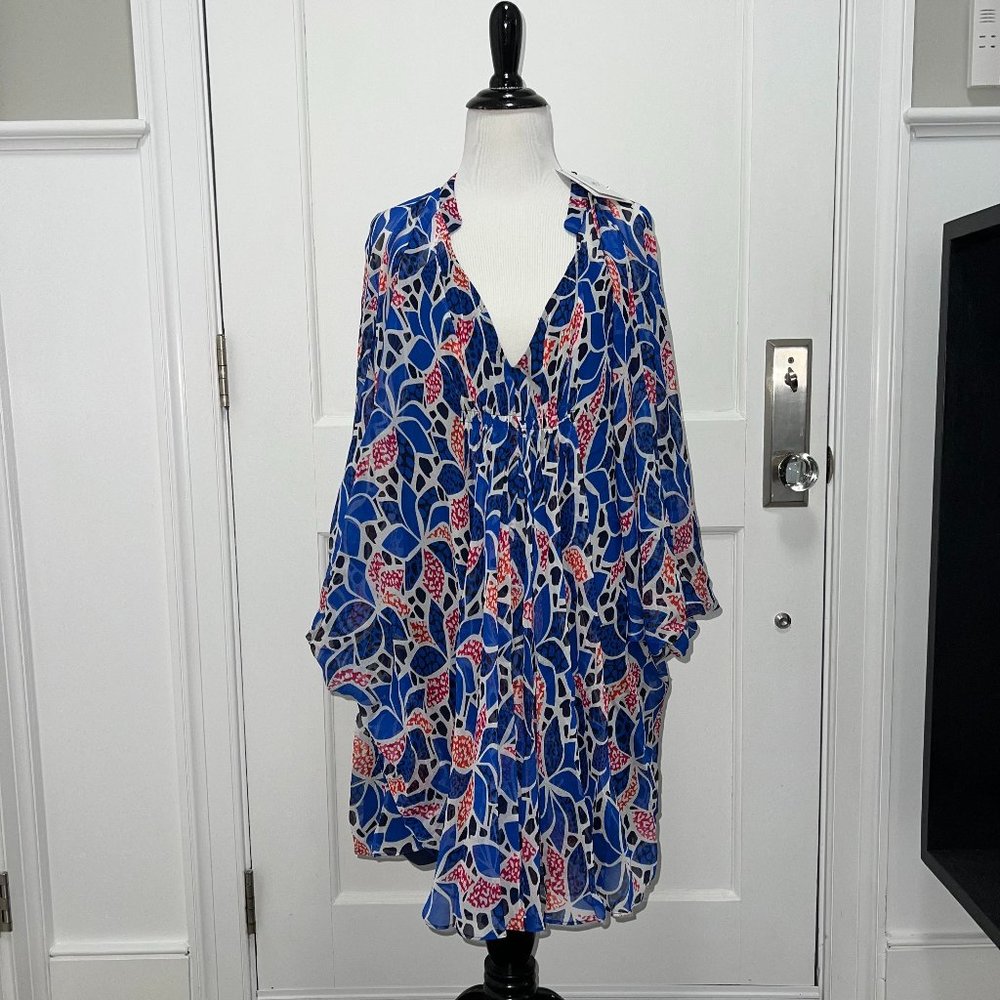 Diane Von Furstenberg Silk Cover Up Dress - BRAND NEW with tags